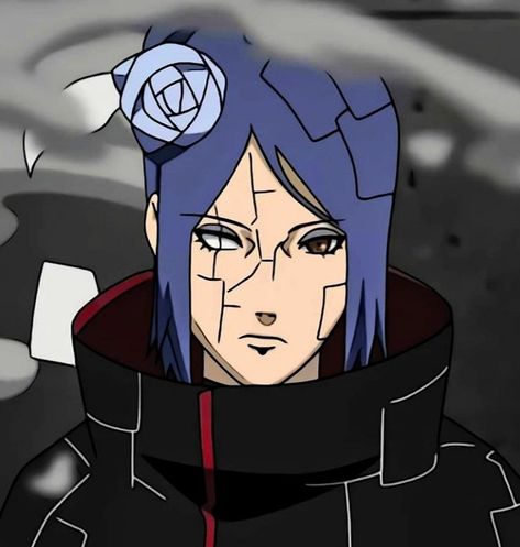 Konan Akatsuki, Pain Naruto, Japanese Novels, Anime Makeup, Blue Anime, Naruto Girls, Naruto Art, Naruto Characters, Anime Eyes