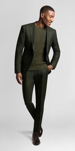 Green Suit Men, Flannel Suit, Green Flannel, Green Suit, 2023 Christmas, Fashion Suits For Men, Custom Suit, Black Suit, Fitted Suit