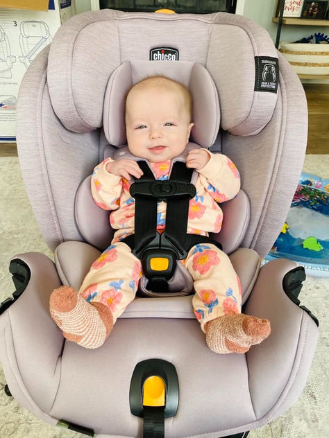 Our FAVORITE convertible carseat! Chicco is our favaorite car sear brand on the market! It's a slim all-in-One Car Seat, Rear-Facing Seat for Infants 5-40 lbs., Forward-Facing Car Seat 25-65 lbs., Booster 40-100 lbs.  Premium LATCH connectors, SuperCinch Force Multiplying LATCH Tightener, RideRight Bubble Level-Indicators and 9-position ReclineSure Leveling System make Chicco car seats the easiest to install correctly – every time. Chicco Car Seat, Convertible Car, Convertible Car Seat, Purple Baby, First Car, Infants, Car Seat, Kid Stuff, Convertible