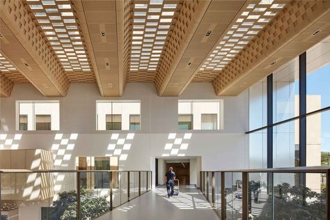 One Room Houses, Healthcare Interior Design, Australia House, Hospital Architecture, Passive Design, Hospital Interior, Interior Design Awards, Lobby Interior, Hospital Interior Design