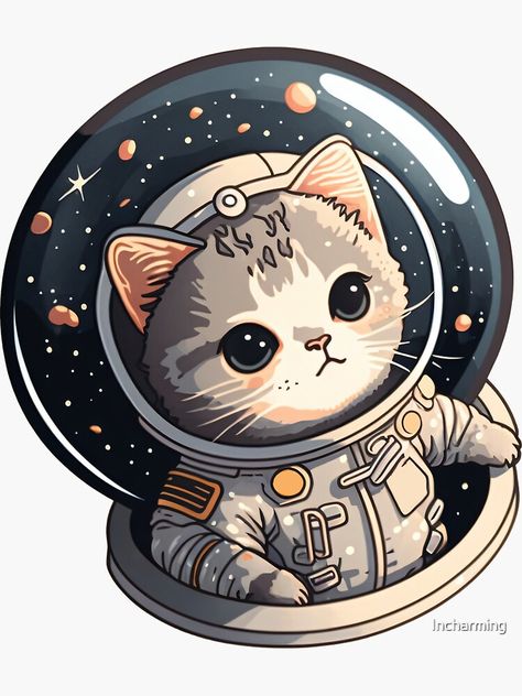 Beautiful Pencil Drawings, Digital Art Software, Cute Cat Drawing, Cat Eyes, Space Cat, Dessin Adorable, Cat Aesthetic, Arte Animal, Drawing Tutorials