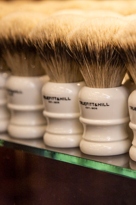 Luxury Men's Shaving Brushes | Truefitt & Hill Beard Care Tips, Mens Beard Grooming, Wet Shave, Shaving Brushes, Wet Shaving, Shaving Brush, Mens Shaving, More Water, Beard Care