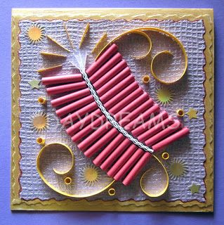 Diwali handmade card with paper quilling firecracker~ lovely! Diwali Greeting Card Making, Handmade Diwali Greeting Cards, Diwali Card Making, Diwali Art, Festival Crafts, Diwali Activities, Diwali Crackers, Diwali Card, Diwali Cards