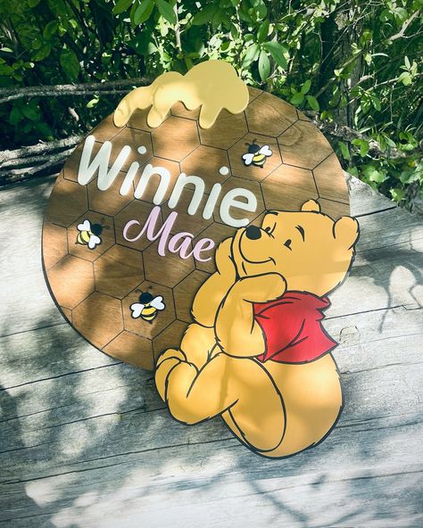 He’s so stinkin cute and so perfect with that name (Winnie) I had to share these stills. I’m in Love 🥰 Available in Etsy Shop 🔗 ⬇️ https://eascustomdesignsllc.etsy.com/listing/1746337856 #pooh #poohbear #winniethepooh #nursery #nurserydecor #nurseryideas #nurserynamesign #nurserynamesigns #woodnamesign #woodnamesigns #babynamesign #etsy #etsyshop #etsyfinds #etsyhandmade #shopsmall #woodensigns #home #homedecor #woodart #kidsroom #babyshower #customsigns #follow #fyp #foryou #foryoupage ... Winnie The Pooh Name Sign, Winnie The Pooh Baby Nursery Ideas, Neutral Winnie The Pooh Nursery, Winnie The Pooh Room Decor, 100 Acre Wood Nursery, Disney Nursery Themes, Winnie The Pooh Baby Nursery, Pooh Bear Nursery, Name Signs For Nursery