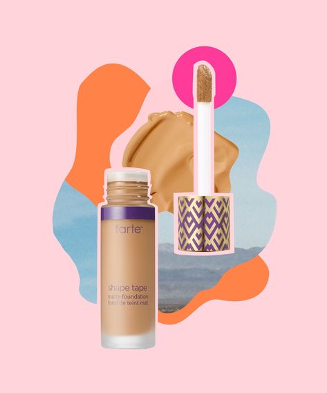 The Best Summer Foundations At Ulta Beauty Summer Foundation, Best Foundation Makeup, Makeup Ideas Natural, Diy Jar, Bright Red Lipstick, Wear Red Lipstick, Shape Tape Concealer, Tarte Shape Tape, Natural Foundation