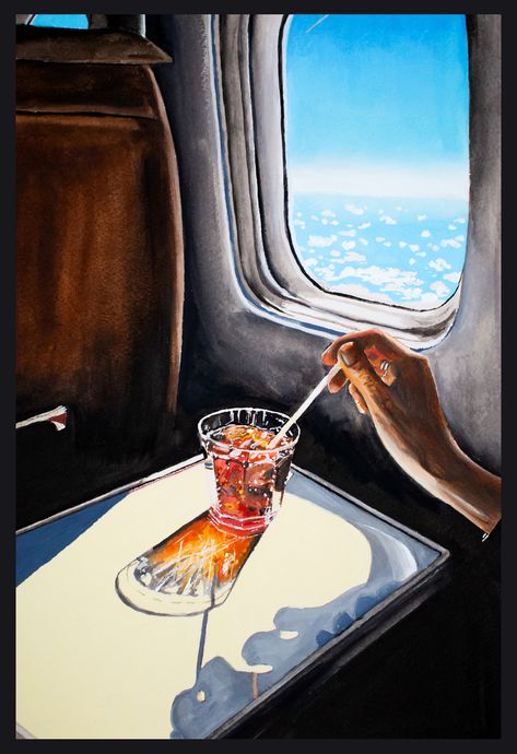 Airplane Painting, Timelapse Video, Travel Painting, Canvas Drawings, Gouache Art, Art Painting Gallery, Modern Art Paintings, Nature Art Painting, Diy Canvas Art Painting