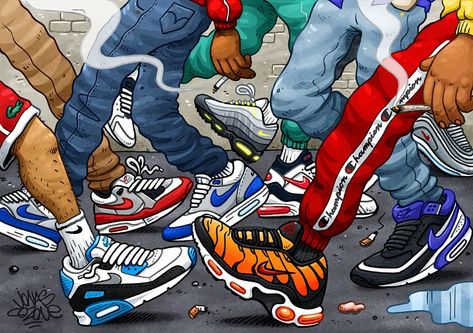 3,668 curtidas, 46 comentários - Jonas Cozone (@jonascozone) no Instagram: “Walking on air 🌫️🌪️☁️🌫️💨” Jonas Cozone, Kenan E Kel, Graffiti Character, Sneakers Illustration, Sneakers Drawing, Sneakers Wallpaper, Trill Art, Dope Cartoons, Skateboard Park