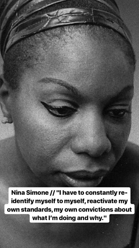 Nina Simone Nina Simone Quotes, Music Genius, Istoria Artei, Nina Simone, People Quotes, Black Culture, History Facts, Poetry Quotes, Pretty Words