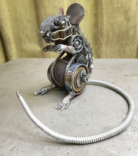 Diy Welding Projects, Junk Metal Art, Steampunk Animals, Recycled Metal Art, Trash Art, Welding Art Projects, Diy Welding, Sculpture Metal, Junk Art