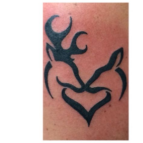 Buck/doe tattoo on my shoulder Deer And Doe Tattoo Couple, Cowboy Couple Tattoos, Deer Couple Tattoo, Country Couples Tattoos, Buck And Doe Tattoo, Couples Deer Tattoos, Western Couple Tattoos, Country Couple Tattoos, Lace Butterfly Tattoo