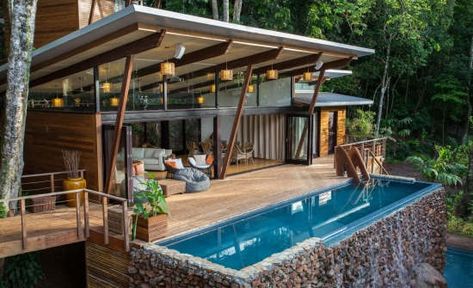 Private Island Resort, Jungle House, Rest House, Resort Design, Tropical House, Luxury Accommodation, Container House, Best Hotels, Boutique Hotel