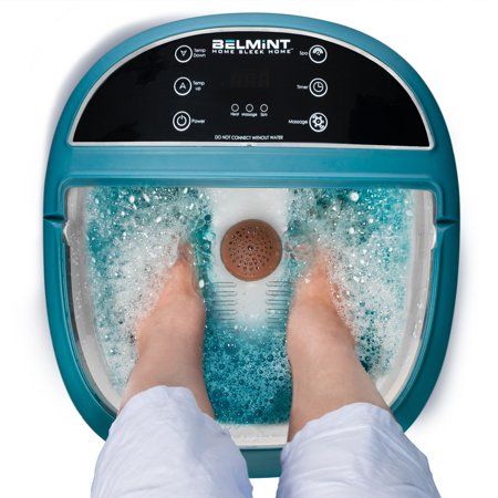 Belmint Foot Spa Massager Machine with Heat Function, O2 Bubbles Massage, & 6 Pressure Node Rollers, Features LCD Screen for Adjusting Massage Modes to Soothe Tired Muscles, Relieve Fatigue & Tensions Listerine Foot Soak, Diy Face Moisturizer, Massager Machine, Foot Massager Machine, Massage Machine, Foot Soak, Foot Spa, Foot Bath, Bath Spa