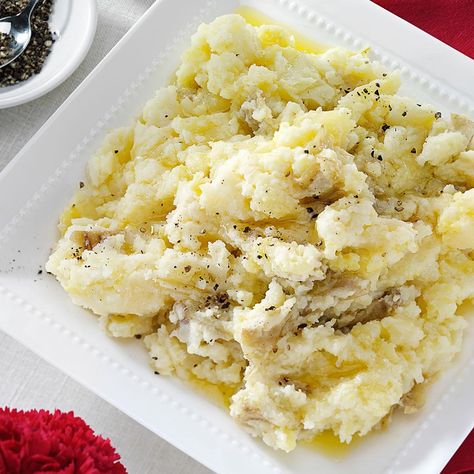 Chunky Mashed Potatoes, La Kitchen, Mashed Potatoes Recipe Easy, Garlic Mashed Potatoes Recipe, Parmesan Crusted Potatoes, Easy Mashed Potatoes, Best Mashed Potatoes, Heart Recipes, Mashed Potatoes Recipe