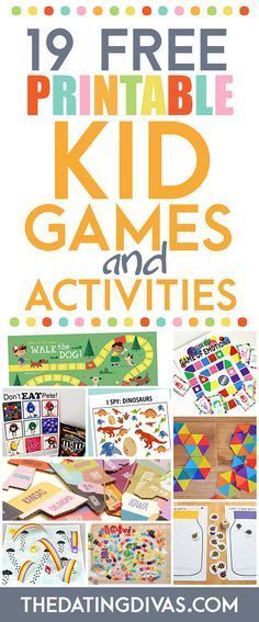 19 Free Printable Kid Games and Activities                                                                                                                                                                                 More Printable Kids Activities, Kid Printables, Montessori Color, Egg Game, Kid Games, Printable Games For Kids, Diy Montessori, Gratis Printables, Free Printable Games