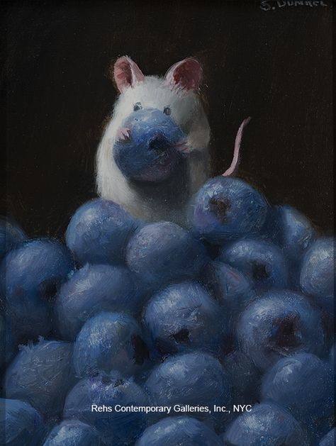 캐릭터 드로잉, Dessin Adorable, Ethereal Art, Funky Art, الرسومات اللطيفة, A Mouse, 귀여운 동물, Pretty Art, Blueberries