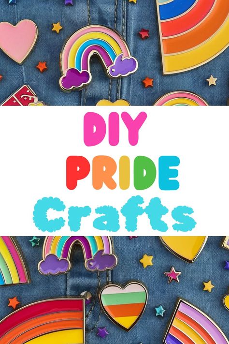 Create beautiful and meaningful crafts with these DIY Rainbow Pride projects! Perfect for any Pride celebration, these crafts are easy to make and full of bright, cheerful colors. From making rainbow bracelets to creating unique decorations, these projects are a fun way to show your support and spread love and positivity. Grab your materials and let's get crafting! Pride Keychain Diy, Pride Crafts For Kids, Lgbtq Crafts, Pride Projects, Meaningful Crafts, Queer Vibes, Pride Decor, Pride Celebration, Pride Party