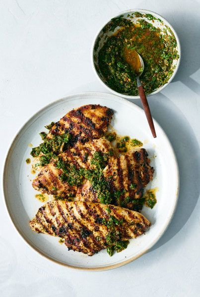 Chimichurri Chicken, Chicken Breast Cutlet, Chimichurri Recipe, I Relate, Chicken Cutlets, On The Grill, Whole Chicken, Cooking On The Grill, Curry Paste