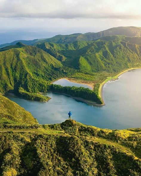 Mykonos Island Greece, Azores Islands, Lush Landscape, São Miguel Island, Mykonos Island, The Azores, Virtual Travel, Beautiful Travel Destinations, Greece Islands