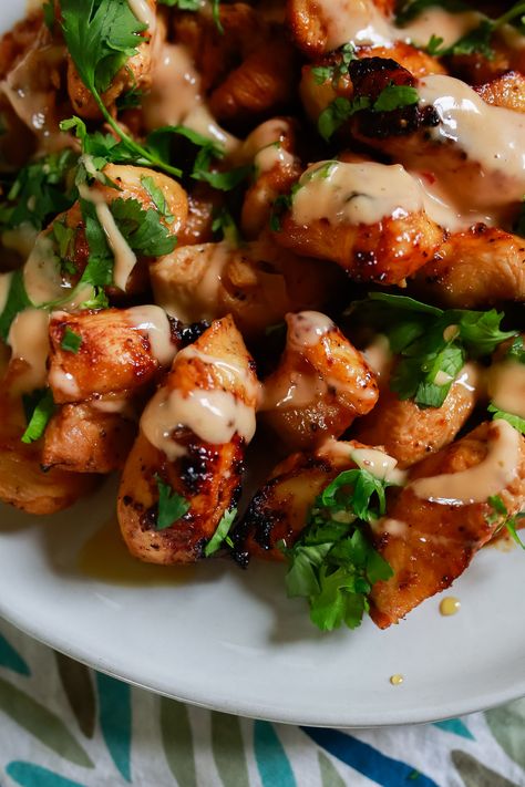 Healthy Bang Bang Chicken, Bang Bang Shrimp Recipe, Rotisserie Chicken Soup, Chicken Bites Recipes, Bang Bang Chicken, Cholesterol Foods, Low Cholesterol Recipes, Summer Salads With Fruit, Shrimp Recipes Easy