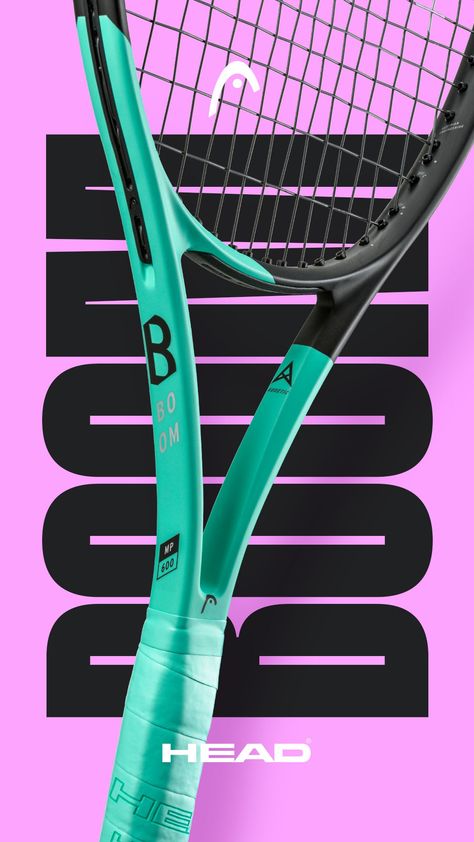 A new shape for HEAD, this racquet is designed for ambitious intermediate and advanced players. With the BOOM MP, you don't have to think about anything else but enjoying the moment, and hitting your next shot. Tennis Artwork, Head Tennis, Tennis Racquets, Tennis Life, Racquets, Tennis Racquet, Tennis Balls, Tennis Racket, How To Run Longer