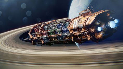 Carrier Spaceship, Space Engineers Game, Space Freighter, Space Carrier, Space Trucker, Scifi Corridor, Space Junk, Space Ships Concept, Space Engineers