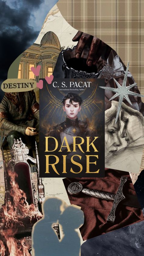 dark rise by cs pacat #book #books #booksaesthetic #booktok Dark Rise C S Pacat, Dark Rise Book, Dark Rise Fanart, Dark Rise, Books Recs, Stolen Heir, Books Wishlist, Captive Prince, Book Fanart