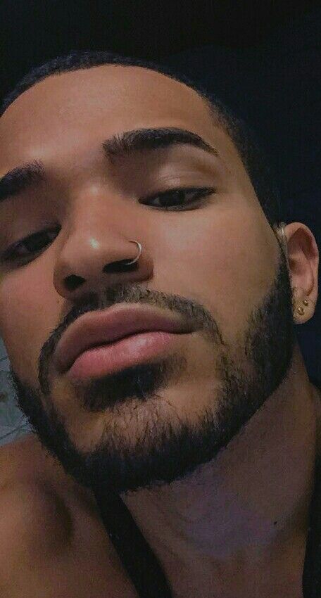 Male Lip Piercing, Nose Piercings Men, Lip Piercing Men Aesthetic, Lip Piercing Jewelry Men, Nose Piercing Men Black, Guys With Lip Rings, Black Men Lip Ring, Male Nose Piercing, Boys With Nose Piercings