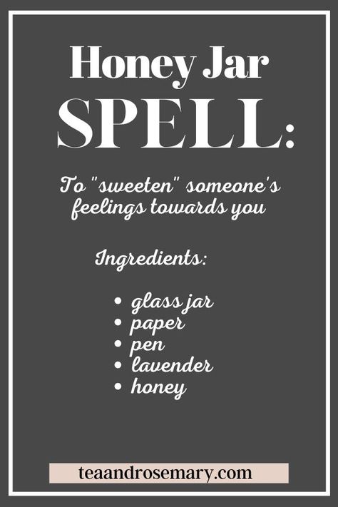 Check out these super easy witch jar spells for beginners: the honey jar and sugar jar! #spellsforbeginners #witchjarspells #spells Popularity Spell Jar, Sweet Spell Jar, Caraway Seeds Witchcraft, Sweet Jar Spell For Boss, Jar Spells Witchcraft Love, Hoodoo Honey Jar Spell, Memory Spell Jar, Sweeting Jar Spell, Honey Spells Jars