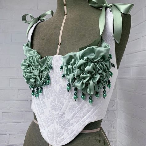 🧚🏻 Corset Fairy 🧚🏻 (@immorallondon) • Instagram photos and videos Corset Fairy, Mint Outfit, Minty Fresh, Printable Planner Pages, Baddie Outfits, Upcycle Clothes, Engagement Party, Pattern Making, Fashion Inspo