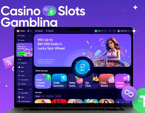 Behance 上的 Gambling Project - Casino - Slots Gambling Design, Casino Banner, Casino Design, Webpage Layout, Escher Art, Case Opening, Html Email Design, Casino Bet, Card Ui