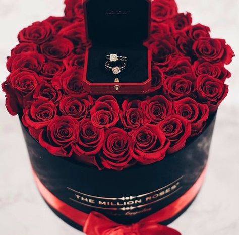 The Million Roses, Million Roses, Rosen Box, Luxury Lifestyle Couple, Flower Box Gift, Couple Romance, Flowers Bouquet Gift, Wedding Proposals, Valentines Flowers