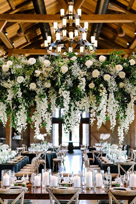 Wisteria Wedding, Elegant Wedding Reception, Flowers And Greenery, Hill Country Wedding, Wedding Venues Texas, Flower Centerpieces Wedding, Hanging Flowers, Nails Elephant, Elephant Wedding