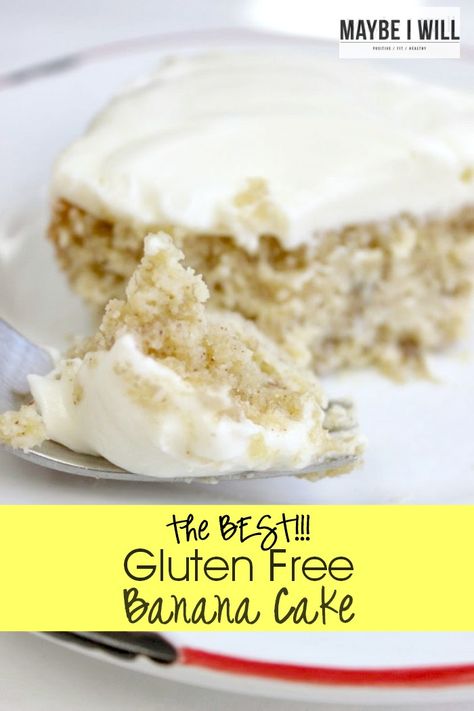 Sugar Free Cream Cheese Frosting, Gluten Free Banana Cake, Recipes Banana, Delia Smith, Gluten Free Cake Recipe, Recipe Rice, Recipe Banana, Dairy Free Cake, Banana Cake Recipe