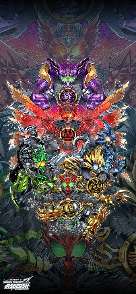 Power Rangers Megaforce, Kamen Rider W, Kamen Rider Wiki, Kamen Rider Ooo, Best Gaming Wallpapers, Go Wallpaper, Anime Ninja, Recent Anime, Kamen Rider Series