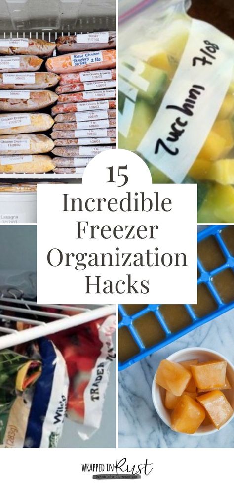 Find everything you need easily with these organization hacks for the freezer. From labeling to stacking ideas, get all organized and make cooking that much easier by finding what you need quickly.through freezer organization. Standup Freezer Organization, Diy Freezer Organization Ideas, How To Organize Your Freezer, Stand Up Freezer Organization Ideas, Freezer Organization Ideas Top, Drawer Freezer Organization Ideas, Freezer Organization Drawer, Deep Freezer Organization Ideas, Side By Side Freezer Organization