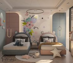 Kids room on Behance Kids Bedroom Furniture Design, Kids Bed Design, Kids Rooms Shared, Small Kids Room, Kids Room Interior Design, Modern Kids Bedroom, Modern Kids Room, Kids Bedroom Inspiration, Kids Bedroom Designs