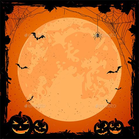 Background Halloween, Gfx Background Orange, Spider Halloween, Pumpkin Background, Halloween Gfx Background, Halloween Background, Background Images Halloween, Halloween Plain Background, Halloween Cat Background