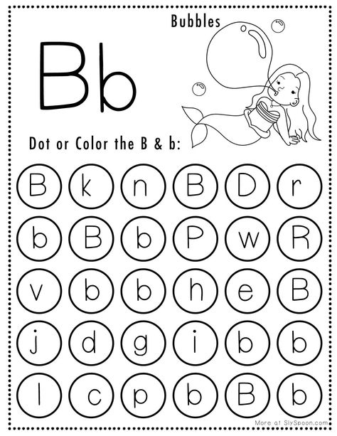 Make learning fun with this enchanting Mermaid-themed Letter B Dot Worksheet! This free printable activity features whimsical illustrations of cute mermaids and challenges children to recognize the B dots. Ideal for preschoolers and kindergarteners, this educational resource promotes letter recognition and fine motor skills development. Don't miss out on this engaging and free mermaid worksheet! #MermaidThemed #FreePrintable #LetterB #DotWorksheet #EducationalActivities Bat Coloring Page, Letter B Activities, Letter B Worksheets, Bat Coloring Pages, Alphabet Letter Worksheets, September Activities, Dot Marker Activities, Dot Worksheets, Free Printable Activities