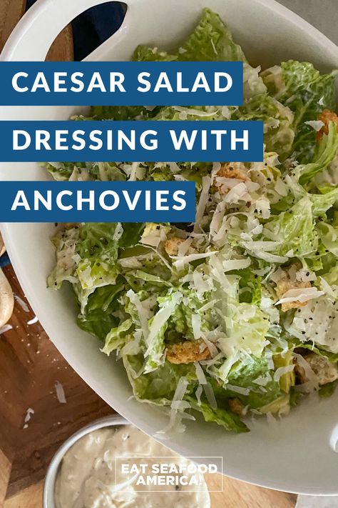 Caesar Dressing Recipe No Anchovies, Homemade Caesar Salad, Light Dishes, Anchovy Recipes, Anchovy Paste, Caesar Salad Dressing Recipe, Caesar Dressing Recipe, Homemade Caesar Salad Dressing, Homemade Caesar