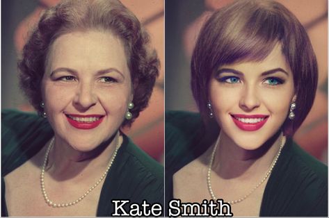 Famous for singing “God Bless America “ Face App, Kate Smith, God Bless America, God Bless, Singing