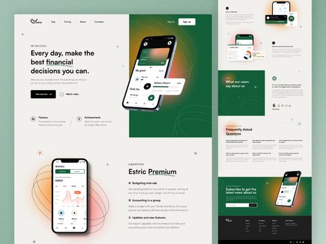 Graphic Design Cv, Landing Page Inspiration, Case Study Design, Good Advertisements, App Landing Page, Ui Design Website, Ux Design Inspiration, Webpage Design, App Interface