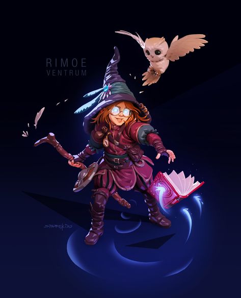 ArtStation - Gnome Wizard Gnome Dnd, Dnd Warlock, Gnome Wizard, Female Wizard, Dnd Wizard, Female Gnome, D D Character Ideas, Dungeons And Dragons Characters, Dnd Art