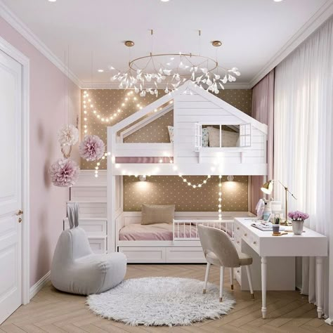 Luxury Kids Bedroom, Girls Bedroom Makeover, Kids Room Interior Design, Kids Bedroom Inspiration, Kids Bedroom Designs, Kids Interior Room, Girl Bedroom Designs, Dream House Rooms, Toddler Bedrooms