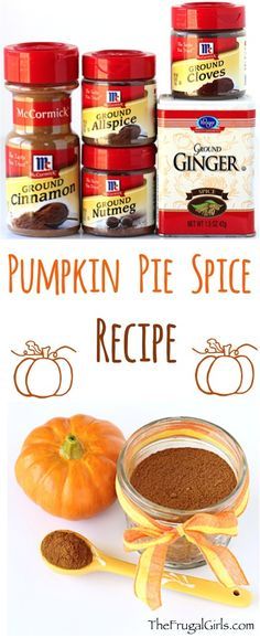 Pumpkin Pie Spice Recipe! ~ from http://TheFrugalGirls.com ~ spruce up your favorite Fall Pumpkin Recipes with this easy and delicious mix of spices... just 5 ingredients!! #recipes #thefrugalgirls Homemade Pumpkin Pie Spice, Pumpkin Pie Spice Recipe, Pie Spice Recipe, Fall Recipes Pumpkin, Pumpkin Recipes Easy, Traditional Pumpkin, Frugal Girls, Homemade Pumpkin Pie, Homemade Spices