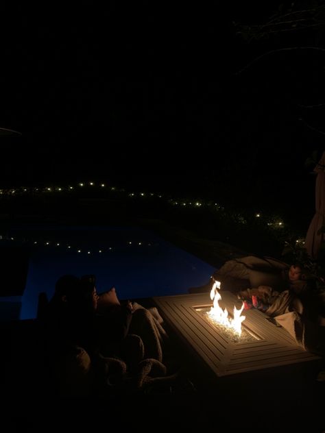 Fire Pit Aesthetic Night, Fire Pit Aesthetic, Night Aesthetic, Fire Pit, Coffee