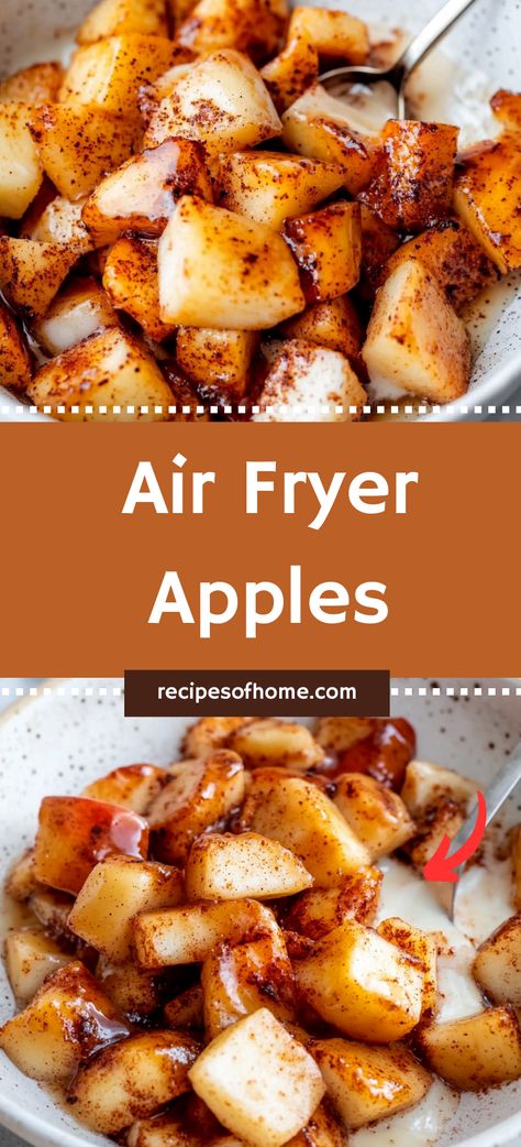 Copy of 10 Best Selling Food Blog Pinterest Pin Templates 2024 11 05T170147.713 Air Fryer Apples And Cinnamon, Airfryer Apples, Air Fryer Apples, Gluten Free Caramel Apples, Butter Masala Recipe, Chicken Korma Recipe, Momos Recipe, Air Fryer Recipes Dessert, Apple Recipes Healthy