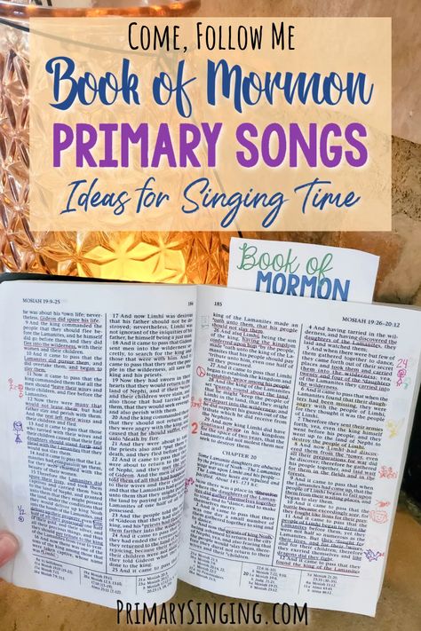 Books In The Book Of Mormon Singing Time, Book Of Mormon Stories Singing Time, Book Of Mormon Primary Program, Lds Primary Chorister Ideas, Lds Primary Songs, Lds Music, Singing Time Ideas, Lds Primary Singing Time, Book Of Mormon Stories