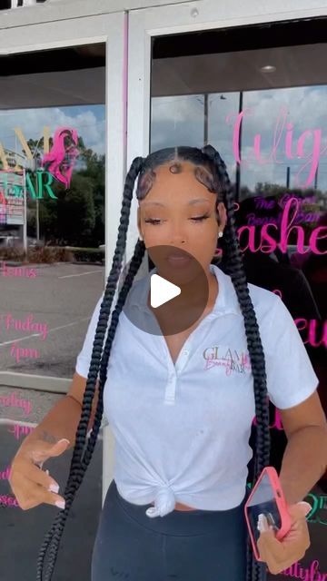 Fashion & Beauty ✨ on Instagram: "4 jumbo braids + extra length😍🔥 This will be added to my booking link . . . . #jaxbraids #jaxhairstylist #duvalbraids #duvalstylist" Four Jumbo Box Braids, 4 Jumbo Braids, Jumbo Braids, Fashion Beauty, Braids, On Instagram, Beauty, Quick Saves, Instagram