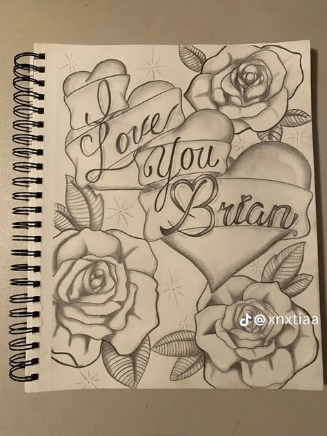 Drawings For Someone You Love, Love Letter Old School, Drawings For Boyfriend Aesthetic, Cute Drawings For Your Girlfriend, Chicano Art Love Letters, Oldschool Love Letters, Oldies Love Letters, Drawings For Ur Bf, Drawing Ideas For Boyfriend For Him