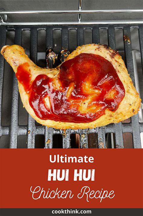 Hui Hui Chicken Hawaiian, Hui Hui Chicken, Hawaiian Chicken Recipe, Chicken Hawaiian, Cook Skins, Hawaiian Chicken Recipes, Huli Huli Chicken, Hawaiian Chicken, Flavor Enhancers